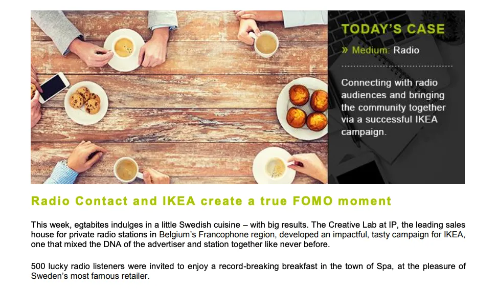 IKEA FOMO Case Study