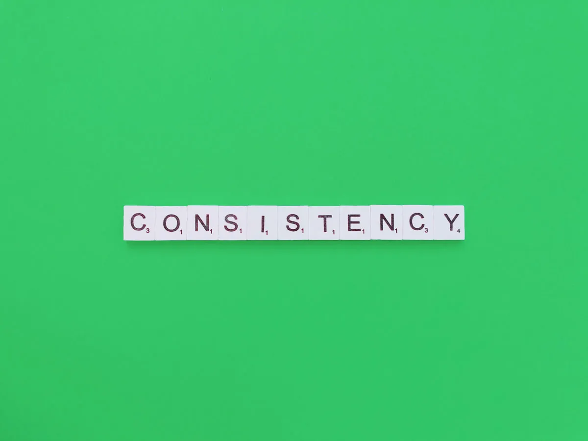 consistency is the key in building the best brand identity system