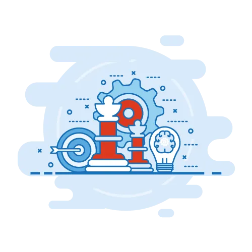 brand positioning strategy icon