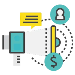 distribution sales plan icon