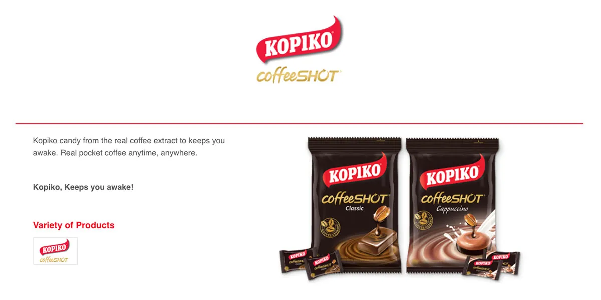 Kopiko brand