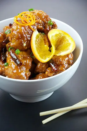 orange chicken
