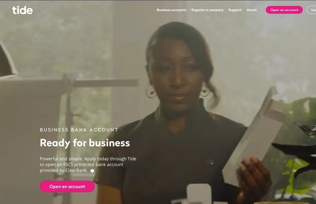 tide business bank account