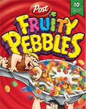 Frooty Pebbles Logo Design
