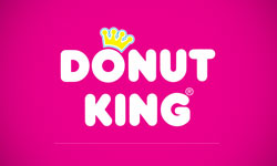 Donut King Logo Design