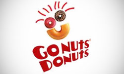 Go Nuts Donuts Logo Design