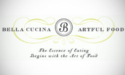 Bella Cucina Artful Food Logo Design