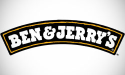 Ben & Jerry’s Ice Cream Shop Logo Design