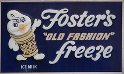 Foster’s Freeze Ice Cream Shop Logo Design
