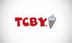 TCBY Ice Cream Shop Logo Design