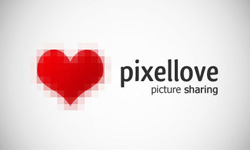 Pixellove Logo Design