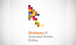 Dictionary of Australian Artists Online Logo Design