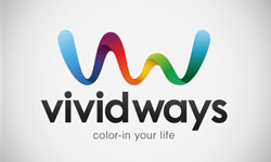 Vivid Ways Logo Design