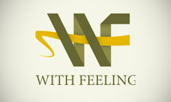 With Feeling Logo Design