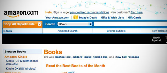 Amazon Website Logo Design