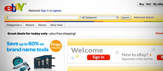 Ebay Website Logo Design
