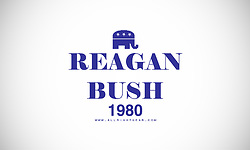 Reagan 1980 Logo Design