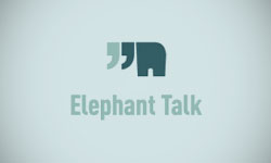 Elephant Talk Logo Design