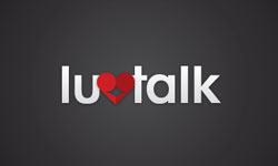 Luvtalk Logo Design
