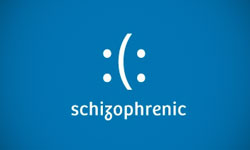 Schizophrenic Logo Design