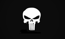 Punisher Superhero Logo Design