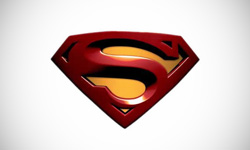 Superman Superhero Logo Design