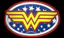 Wonder Woman Superhero Logo Design