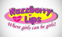 Razzberry Lips Tween Store Logo Design