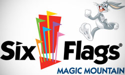 Six Flags Logo Design
