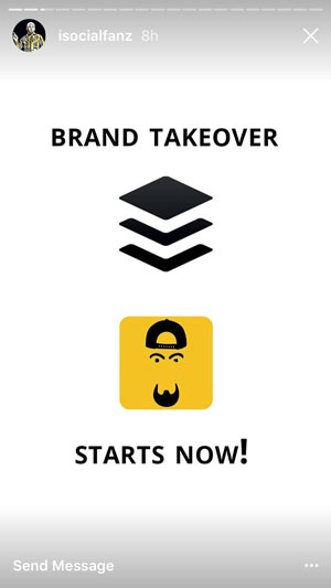 buffer instagram takeover example