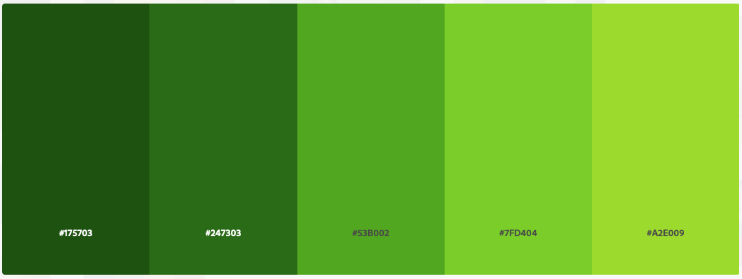 Hero Archetype Color Palette