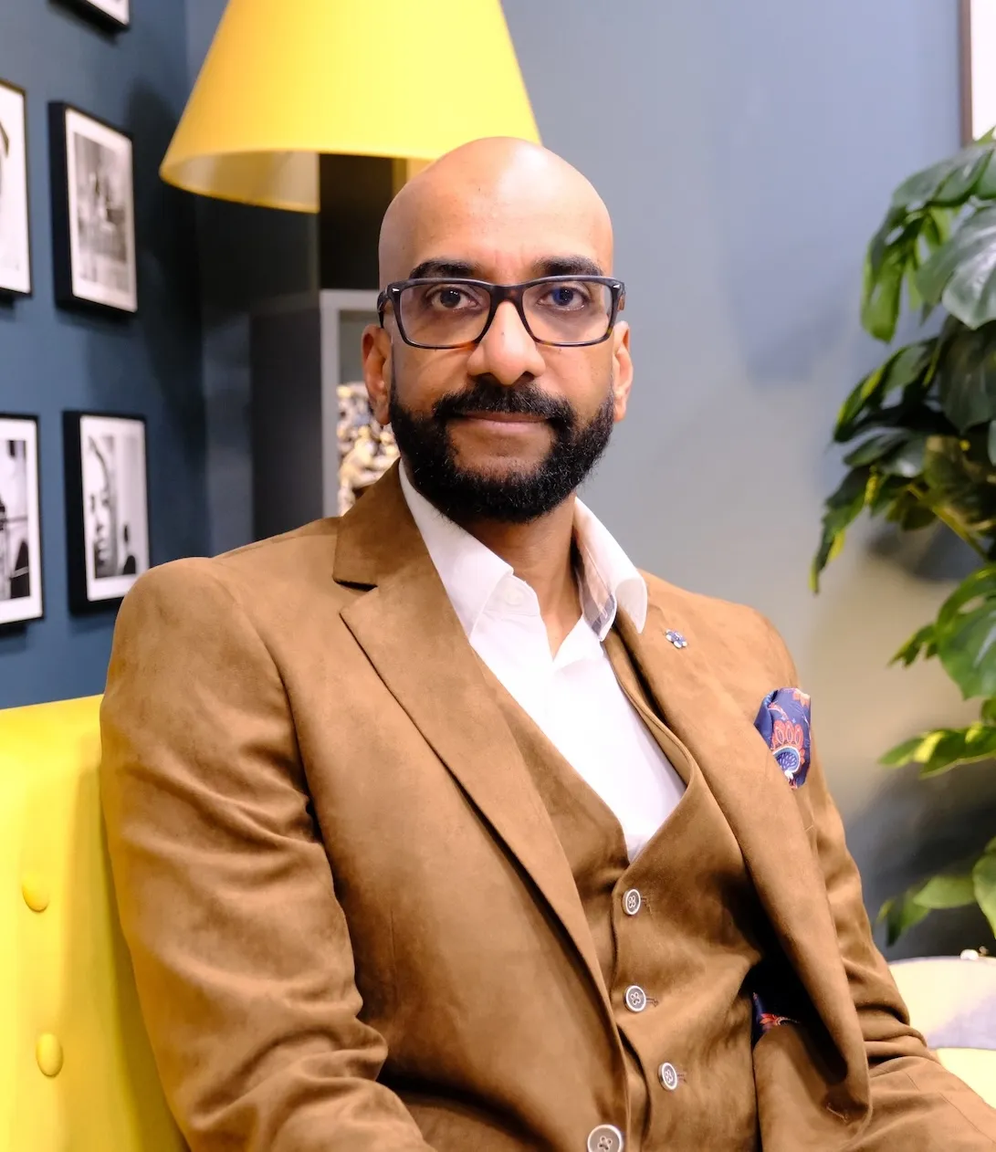 Mash Bonigala, Founder & Principal of Spellbrand