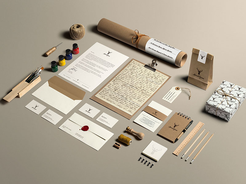Amsel Grove Fashion Design Label Brand Identity