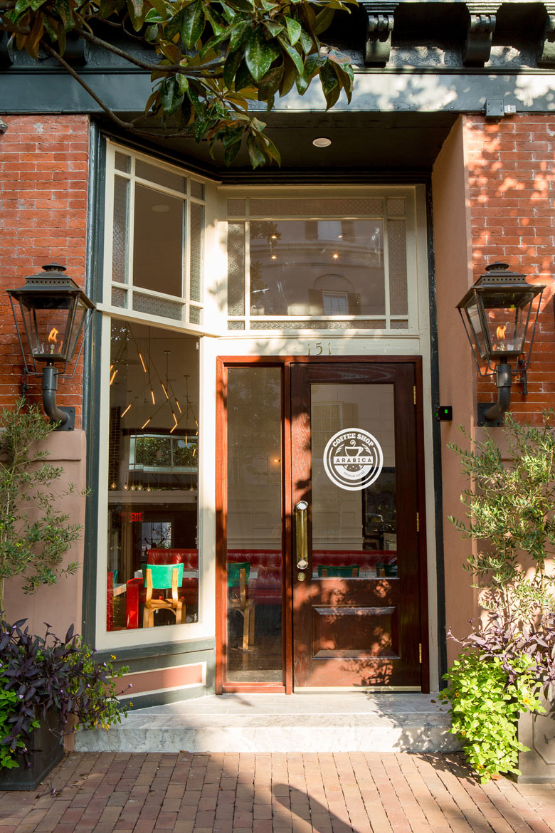 arabica coffee shop logo