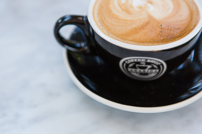 Arabica Coffee Shop Logo & Branding