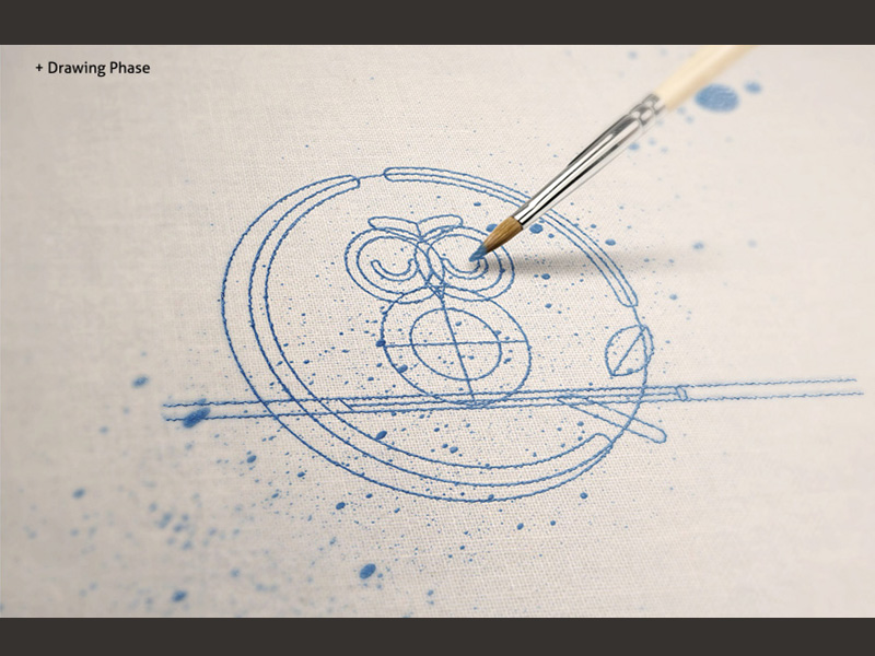 sensacalm logo design