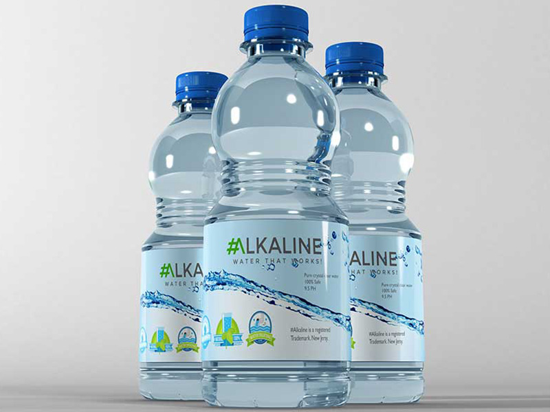 Bottled Water Company Logo Design