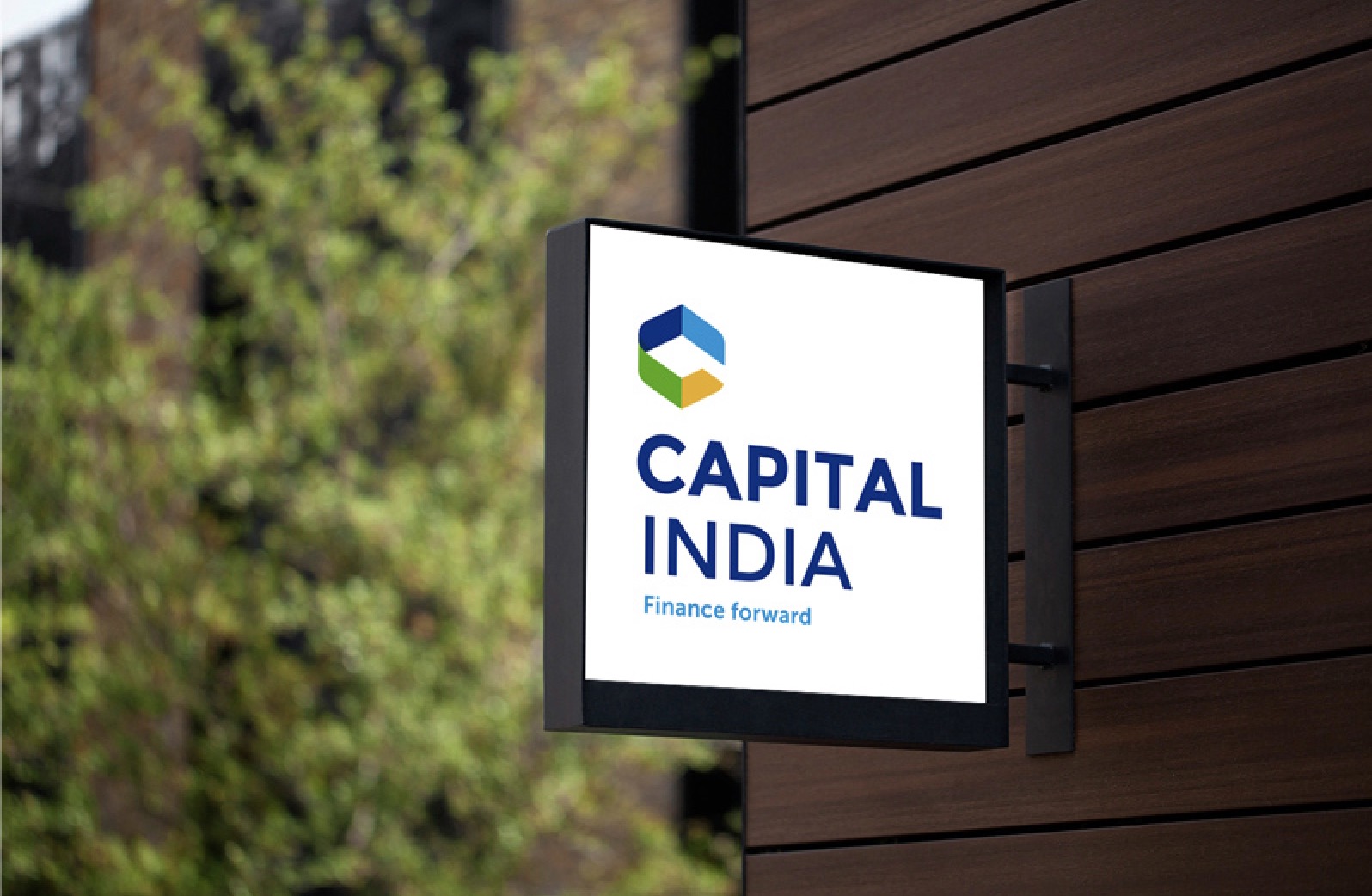 Capital India Finance building signage