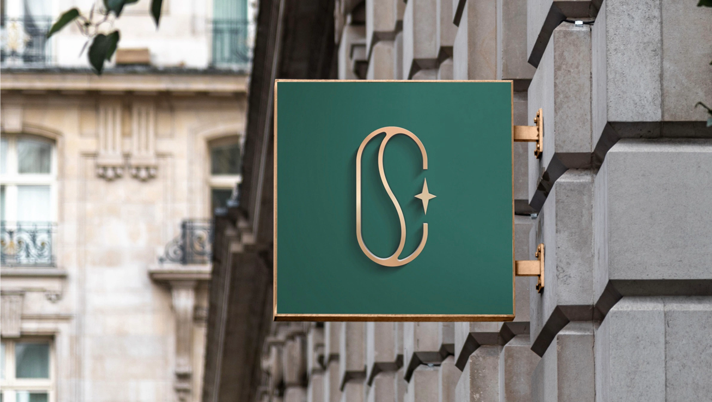 Ceyise Studios brand applications - business card and packaging