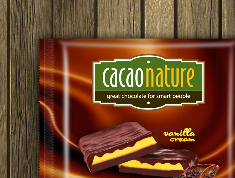 Chocolate Company Logo, Branding & Package Design