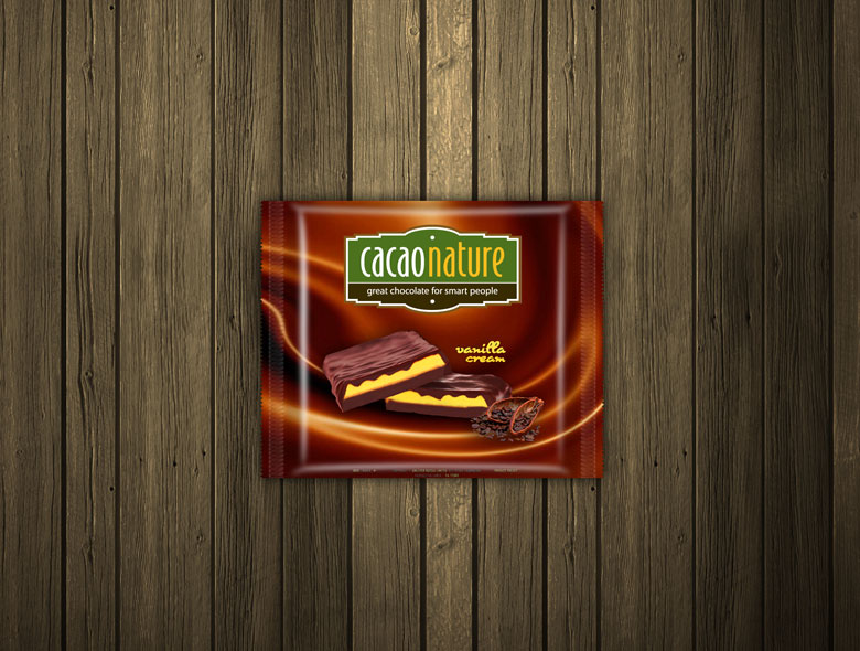 Chocolate Company Logo, Branding & Package Design