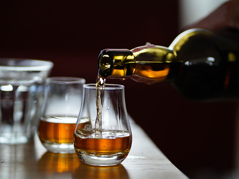 whisky branding