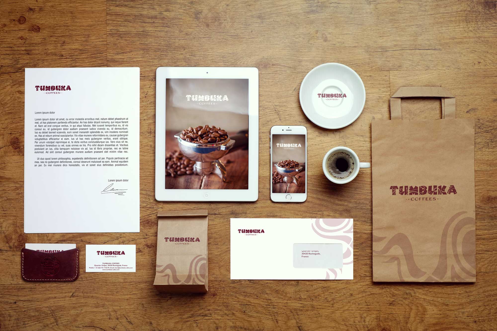 tumbuka coffee startup branding