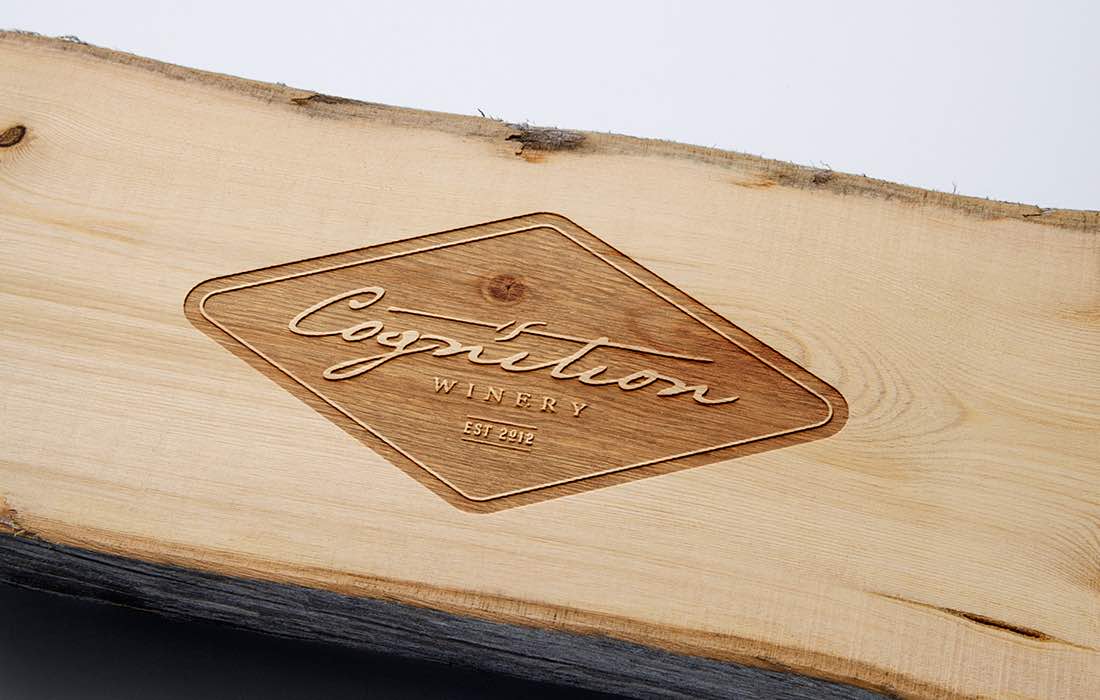 Cognition Vineyard Logo Branding