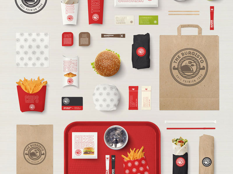 Dubai Burger Chain Branding