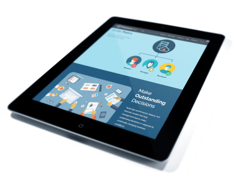 financeseer website design