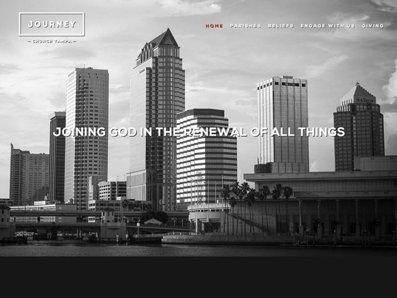 Florida Church Website Design