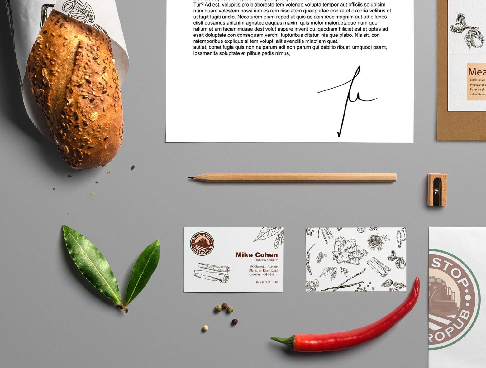 gastro pub branding