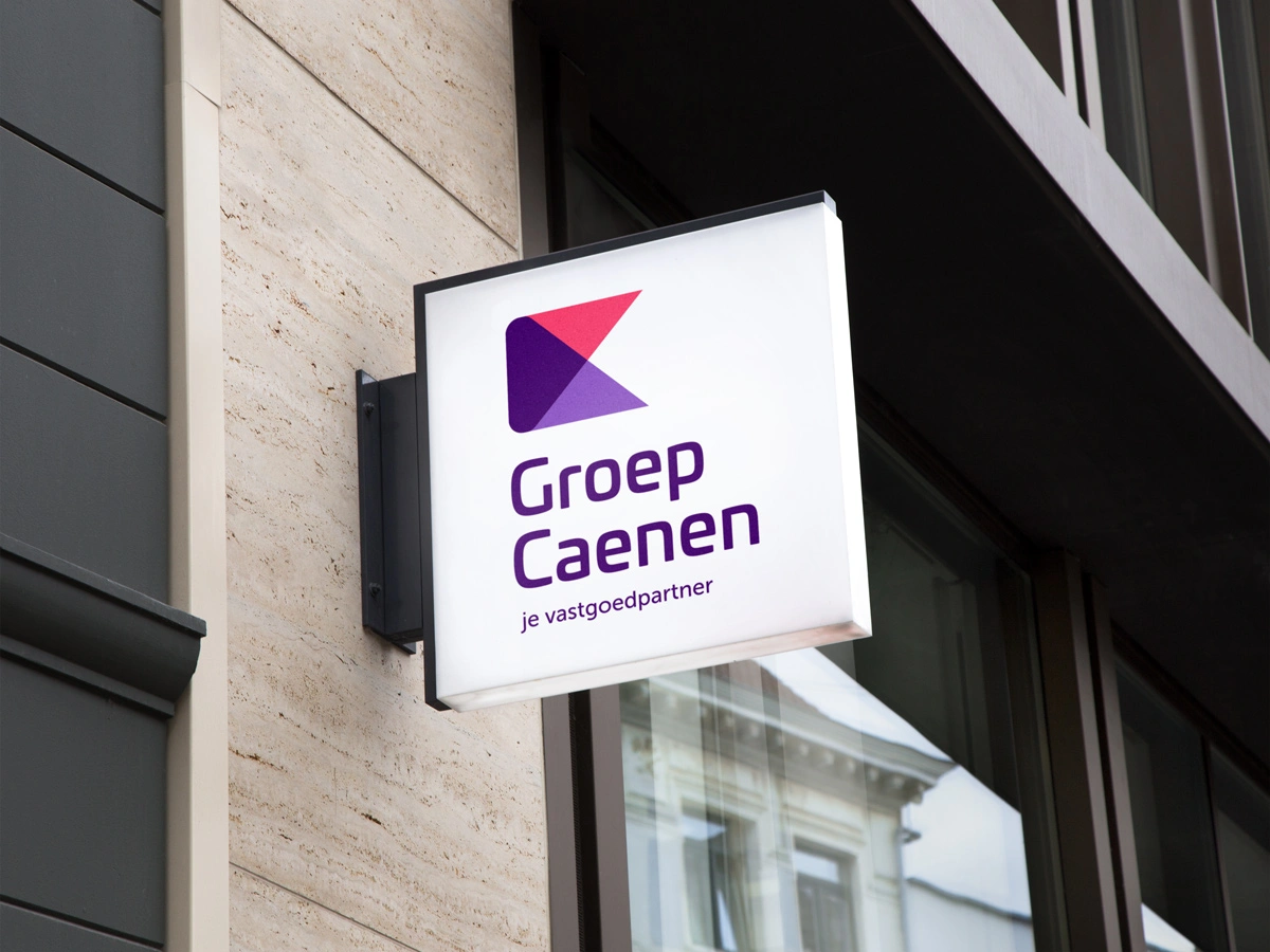 Groep Caenen brand identity system