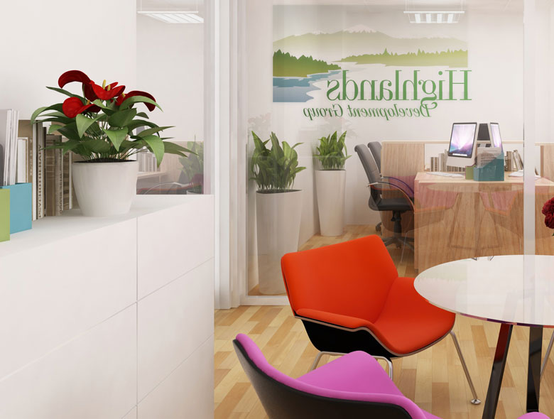 highlands office branding